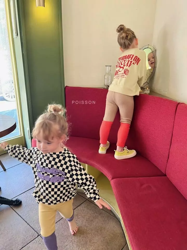 Poisson - Korean Children Fashion - #kidsshorts - Embroidery Half Leggings - 11