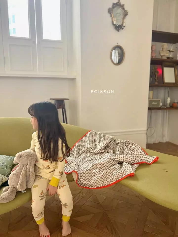 Poisson - Korean Children Fashion - #kidsstore - 22 Fall Blanket - 10