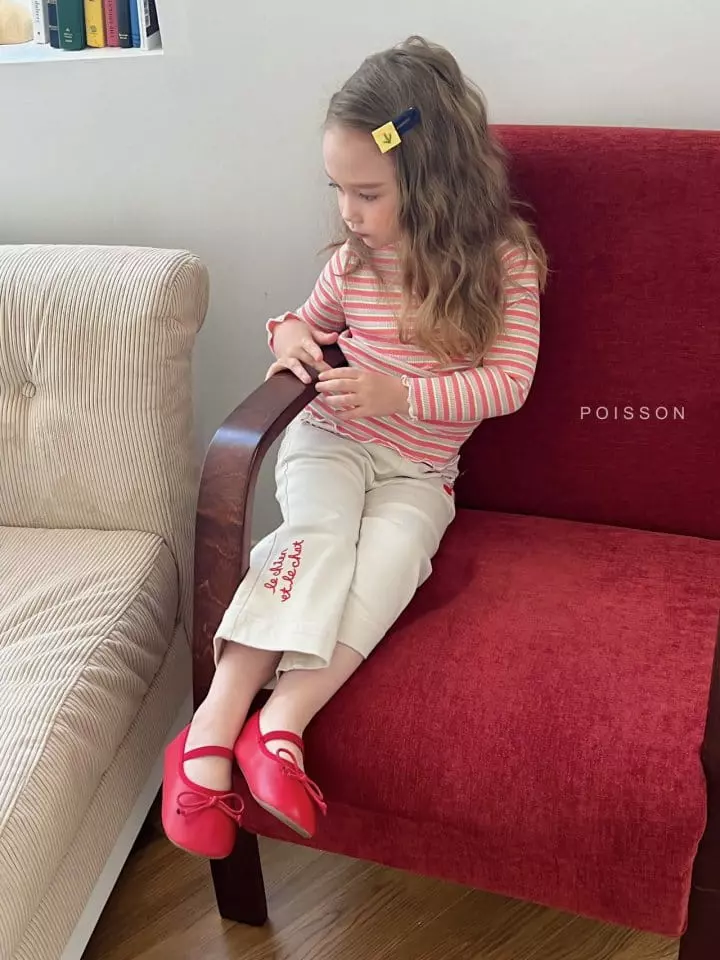 Poisson - Korean Children Fashion - #littlefashionista - Cherry Pants - 2
