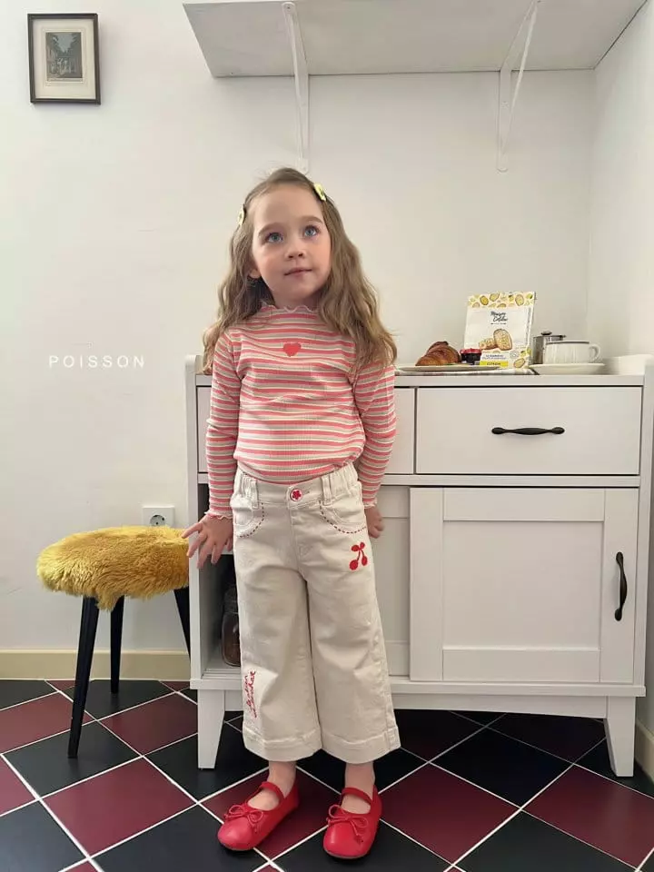 Poisson - Korean Children Fashion - #magicofchildhood - Cherry Pants - 3