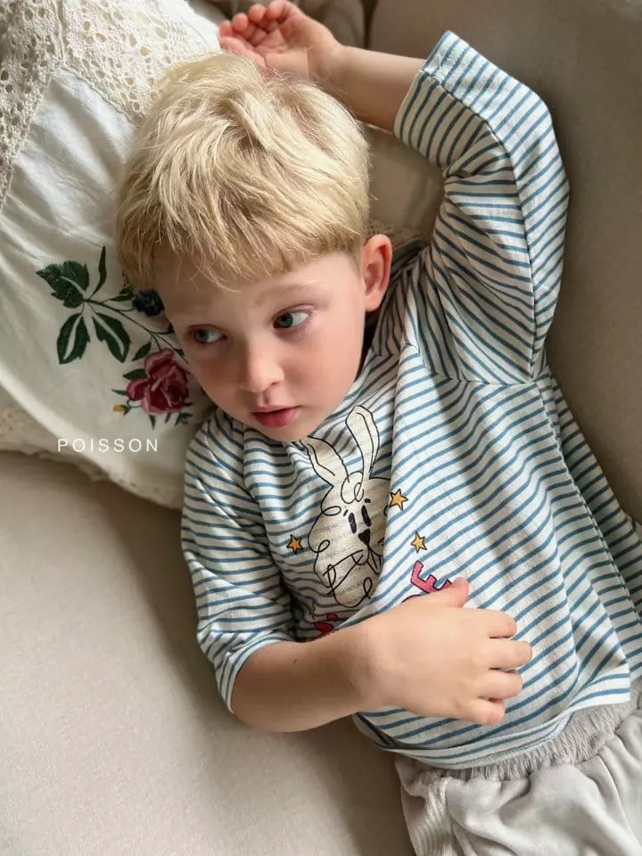 Poisson - Korean Children Fashion - #magicofchildhood - Barnie Tee - 9