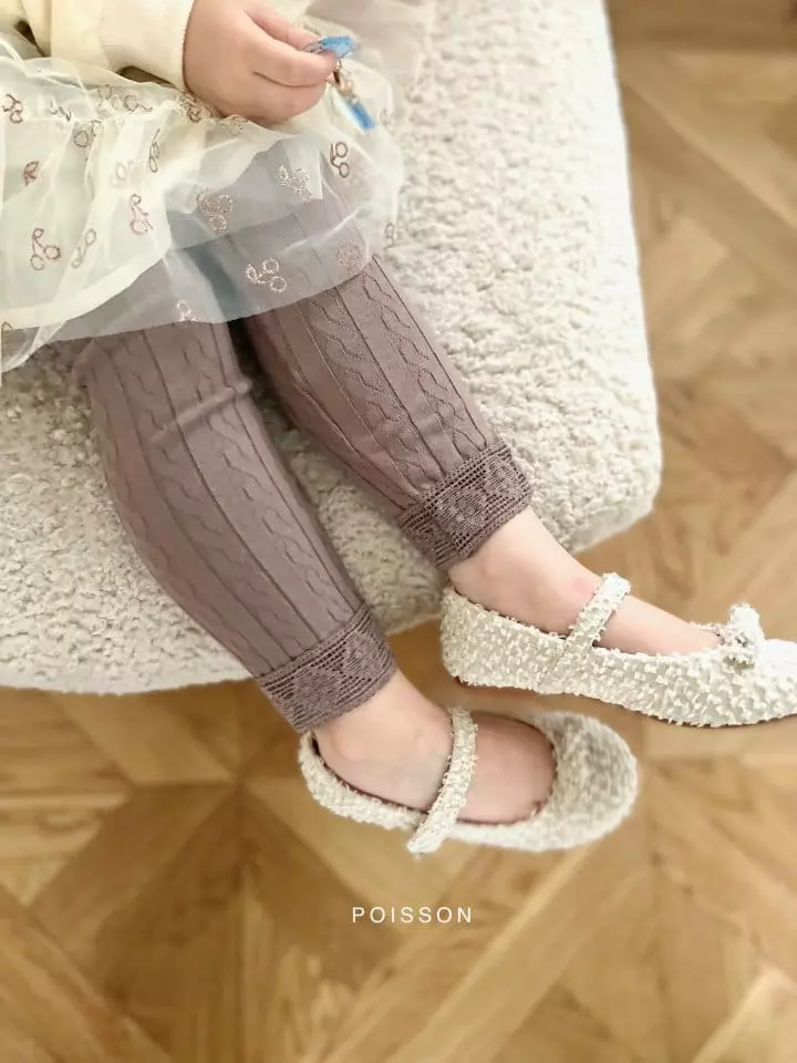 Poisson - Korean Children Fashion - #prettylittlegirls - 22 Fall Lace Leggings