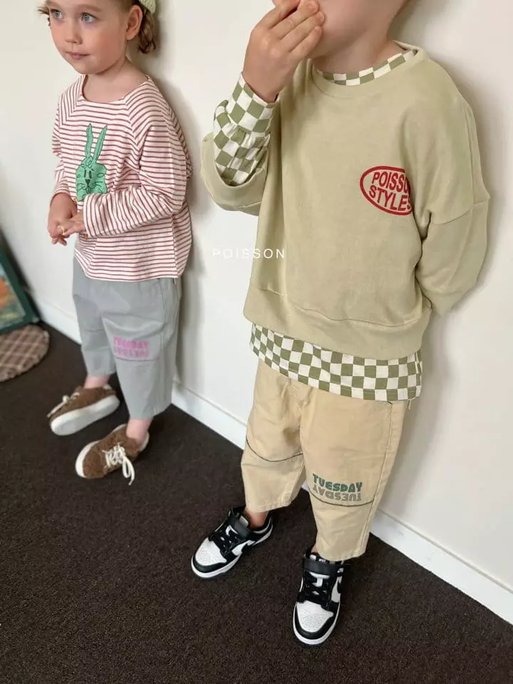 Poisson - Korean Children Fashion - #stylishchildhood - Cotton Loui Oatns - 10