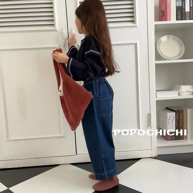 Popochichi - Korean Children Fashion - #Kfashion4kids - Denim Jeans - 2