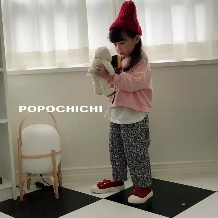Popochichi - Korean Children Fashion - #childofig - San Francisco Flower Pants - 8