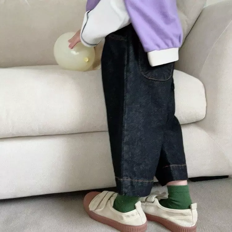 Popochichi - Korean Children Fashion - #childofig - Denim Jeans - 8