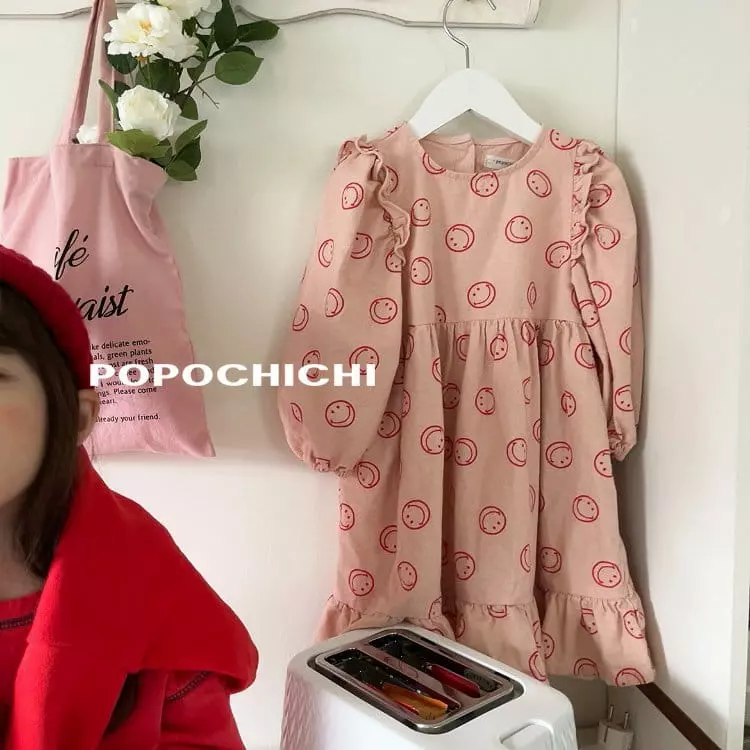 Popochichi - Korean Children Fashion - #discoveringself - Smile One-piece - 9