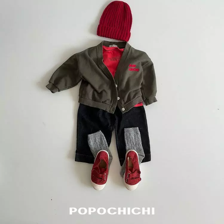 Popochichi - Korean Children Fashion - #discoveringself - Pochi Embroidery Cardigan - 3