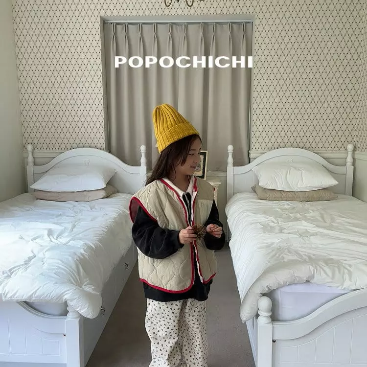 Popochichi - Korean Children Fashion - #discoveringself - Collar Sweatshirt - 2