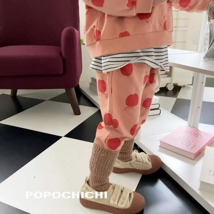 Popochichi - Korean Children Fashion - #fashionkids - Apple Pants - 8