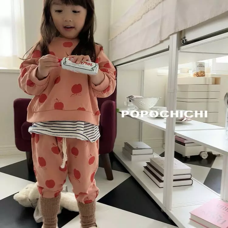 Popochichi - Korean Children Fashion - #kidsshorts - Apple Pants - 9