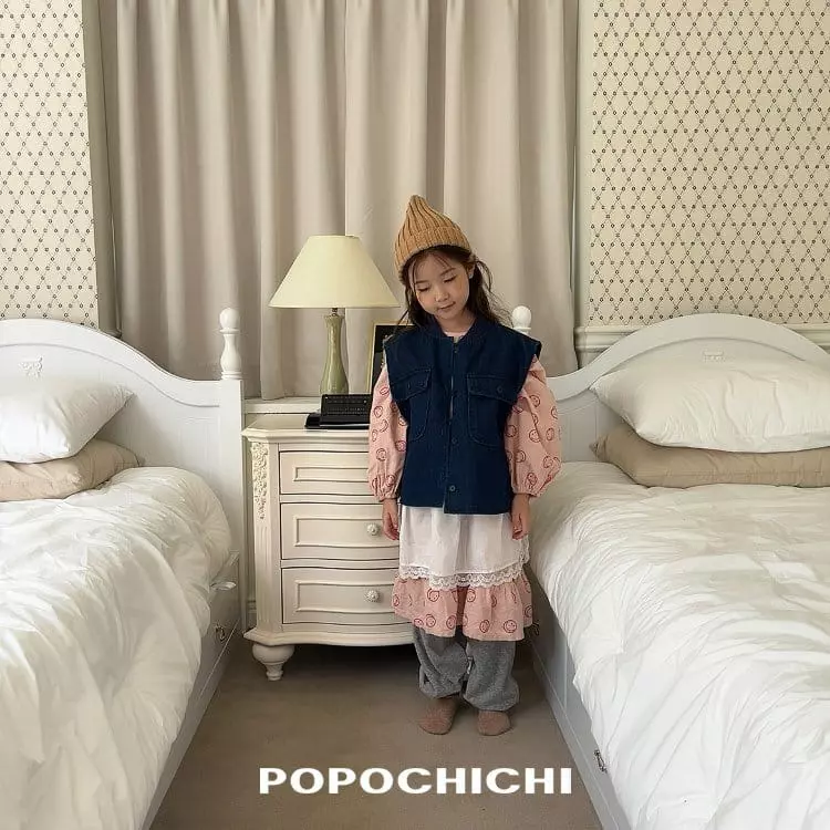 Popochichi - Korean Children Fashion - #kidsshorts - Pocket Mon Vest - 10