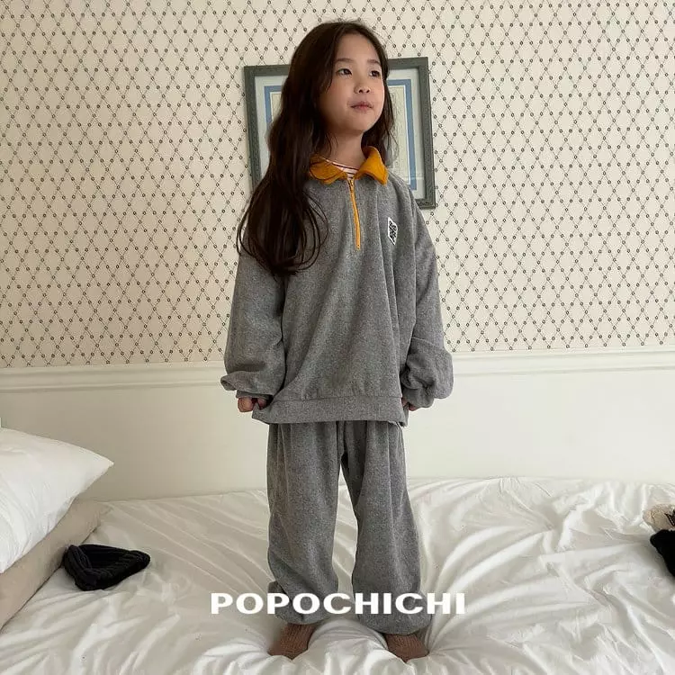Popochichi - Korean Children Fashion - #kidsstore - Italy Terry Pants - 5