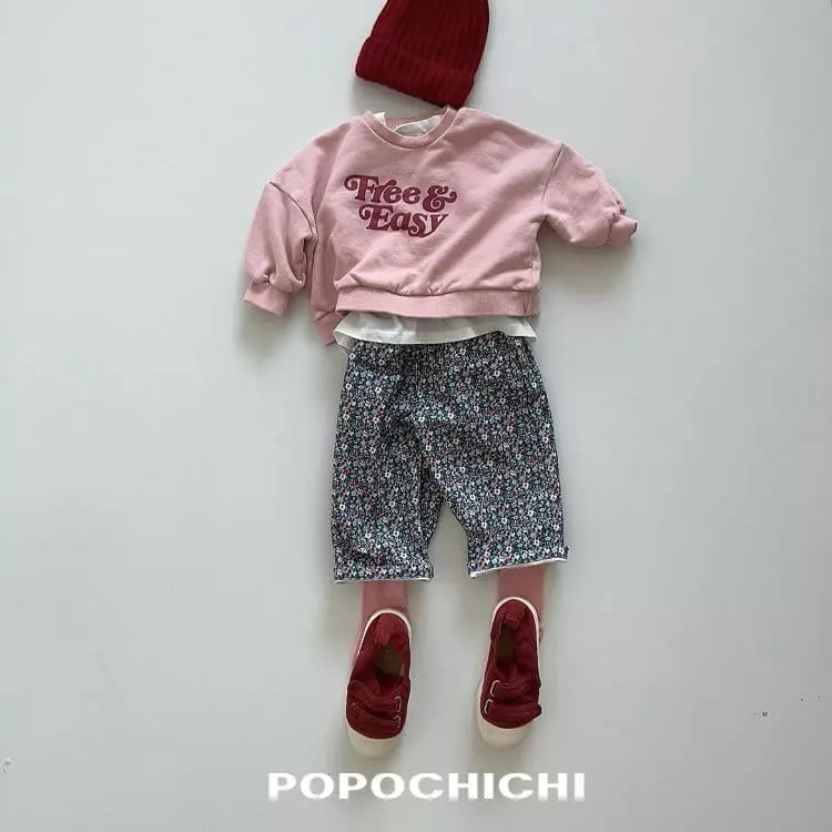 Popochichi - Korean Children Fashion - #kidsstore - San Francisco Flower Pants