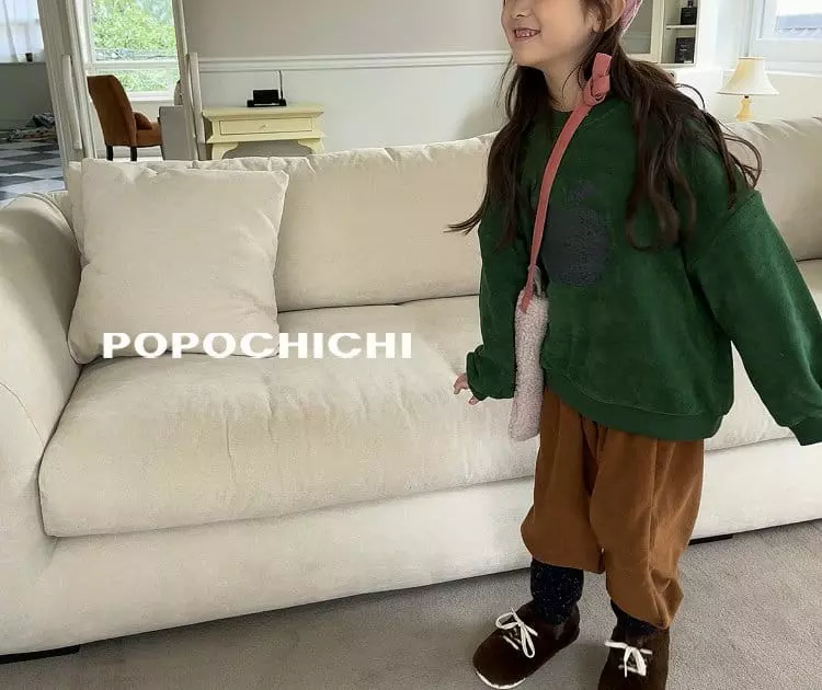 Popochichi - Korean Children Fashion - #kidzfashiontrend - Italy Terry Pants - 6