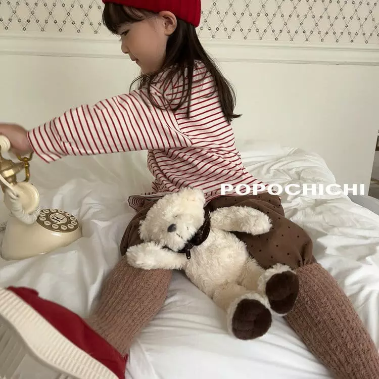 Popochichi - Korean Children Fashion - #littlefashionista - New Stripes Tee