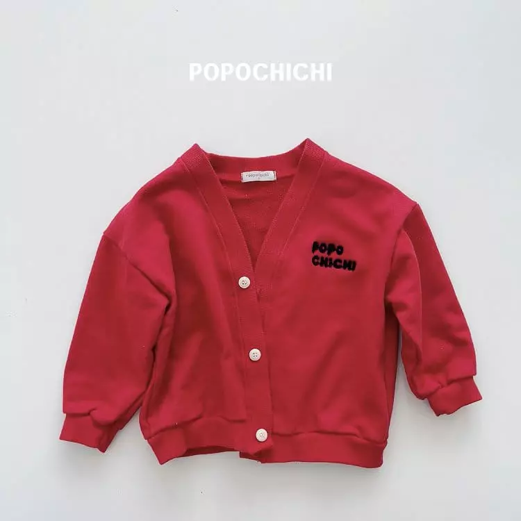 Popochichi - Korean Children Fashion - #littlefashionista - Pochi Embroidery Cardigan - 9