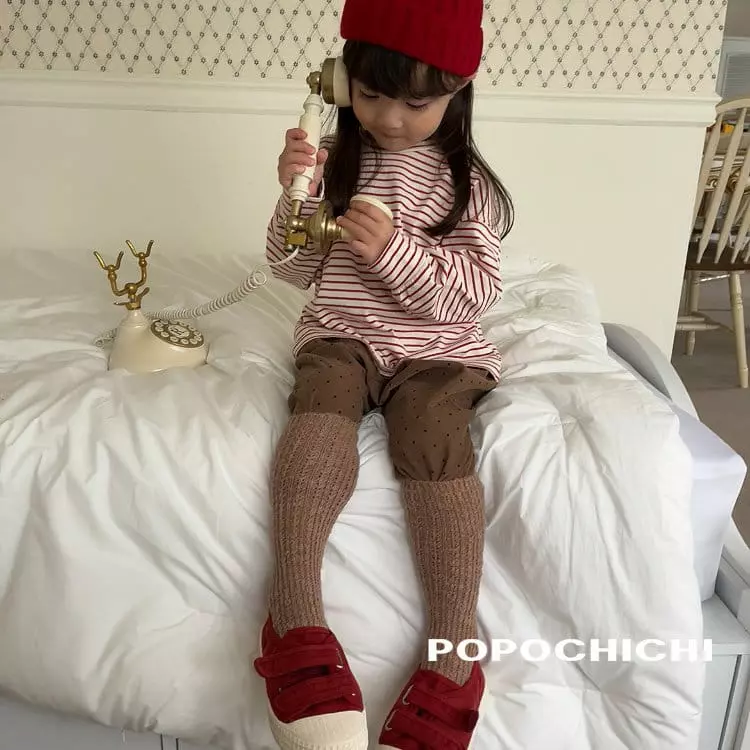Popochichi - Korean Children Fashion - #magicofchildhood - New Stripes Tee - 2