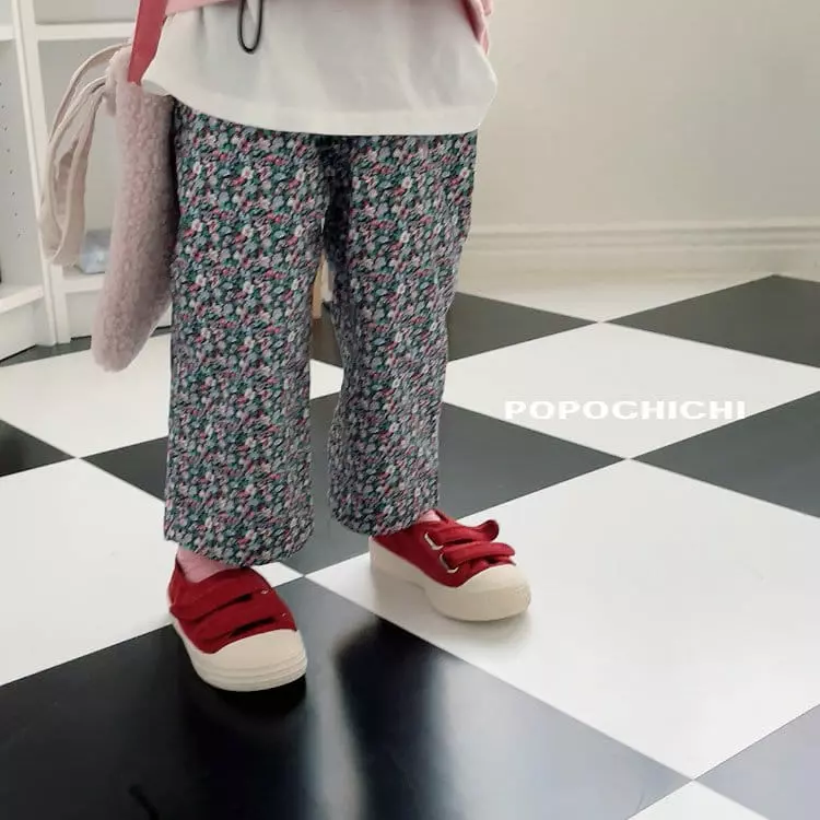 Popochichi - Korean Children Fashion - #magicofchildhood - San Francisco Flower Pants - 5