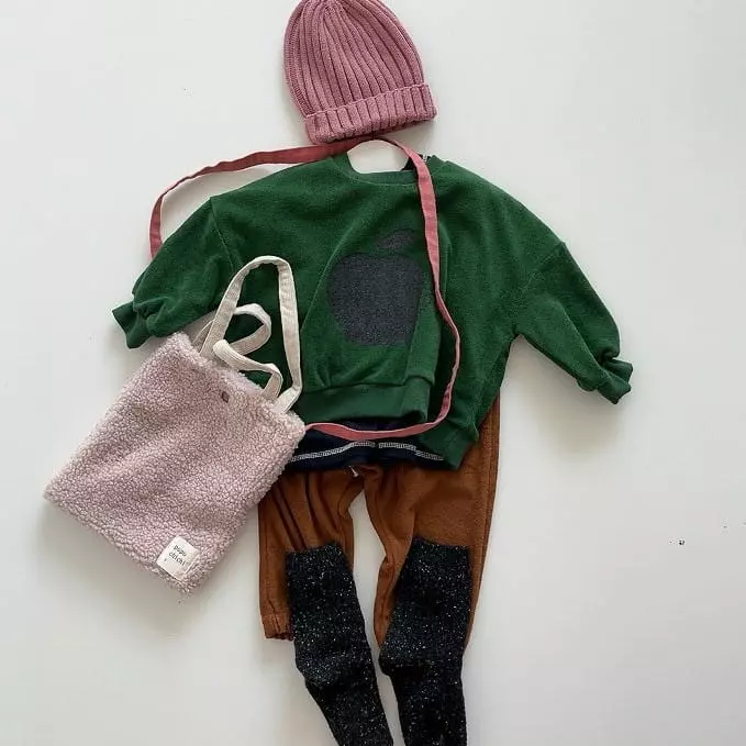 Popochichi - Korean Children Fashion - #minifashionista - Italy Apple Sweatshirt - 11