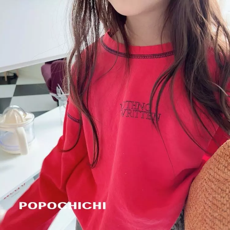 Popochichi - Korean Children Fashion - #prettylittlegirls - Nothing Tee - 5