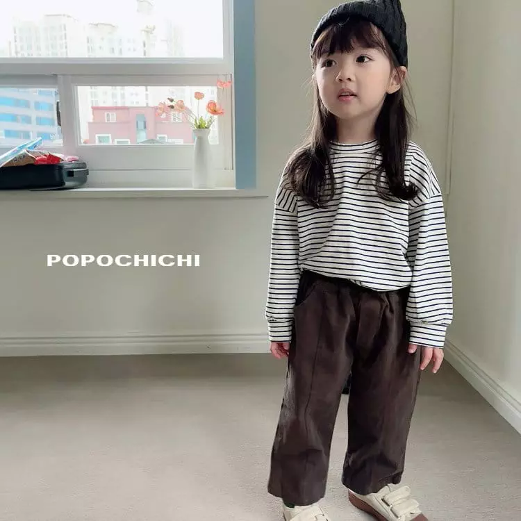 Popochichi - Korean Children Fashion - #minifashionista - New Stripes Tee - 4