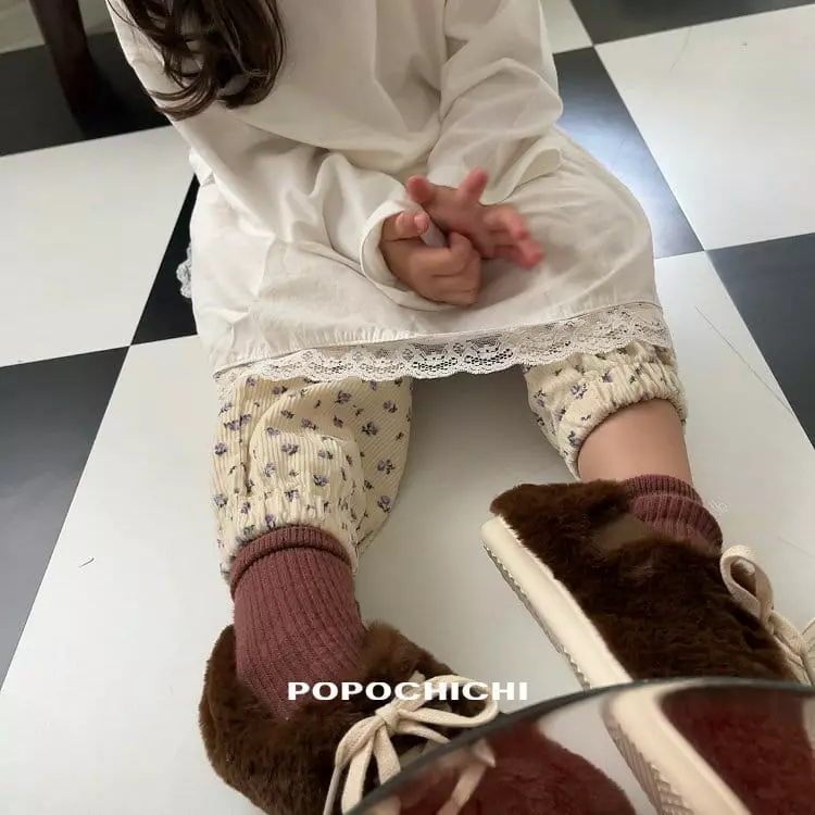 Popochichi - Korean Children Fashion - #prettylittlegirls - Newtro Rib Pants