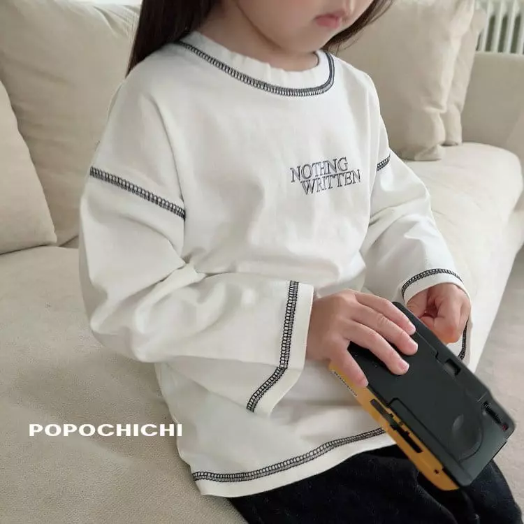 Popochichi - Korean Children Fashion - #stylishchildhood - Nothing Tee - 8