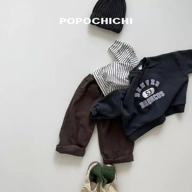 Popochichi - Korean Children Fashion - #toddlerclothing - New Stripes Tee - 6