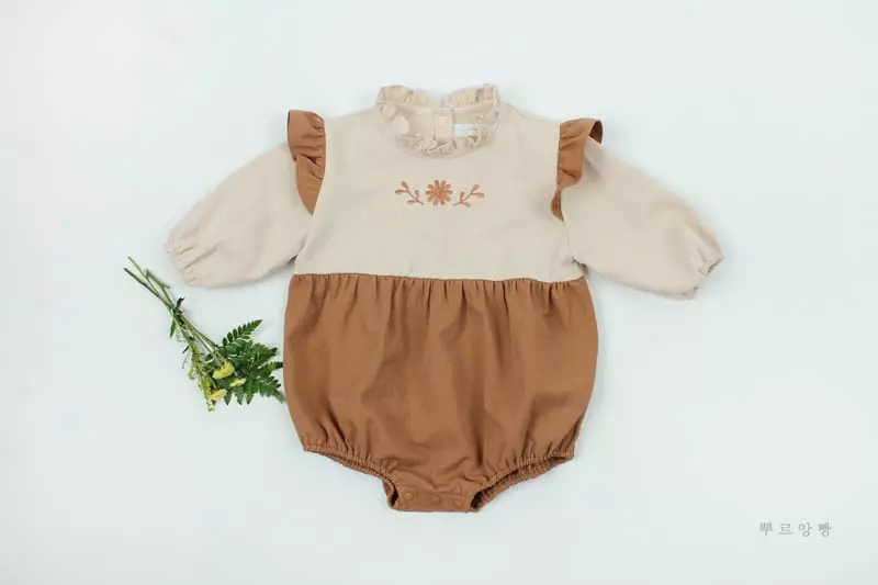 Pourenfant - Korean Children Fashion - #stylishchildhood - Bebe Rozalin Bodysuit - 4