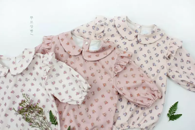 Pourenfant - Korean Children Fashion - #childofig - Bebe Berni Buque Bodysuit - 2