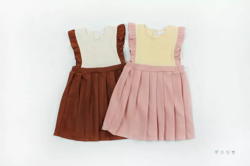 Pourenfant - Korean Children Fashion - #childofig - Sharon Knit One-piece - 11