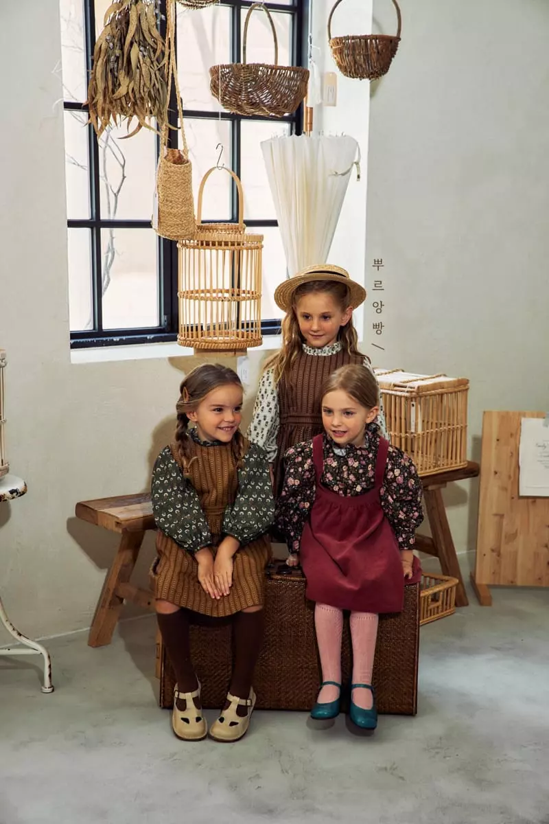 Pourenfant - Korean Children Fashion - #childofig - Olive One-piece - 8