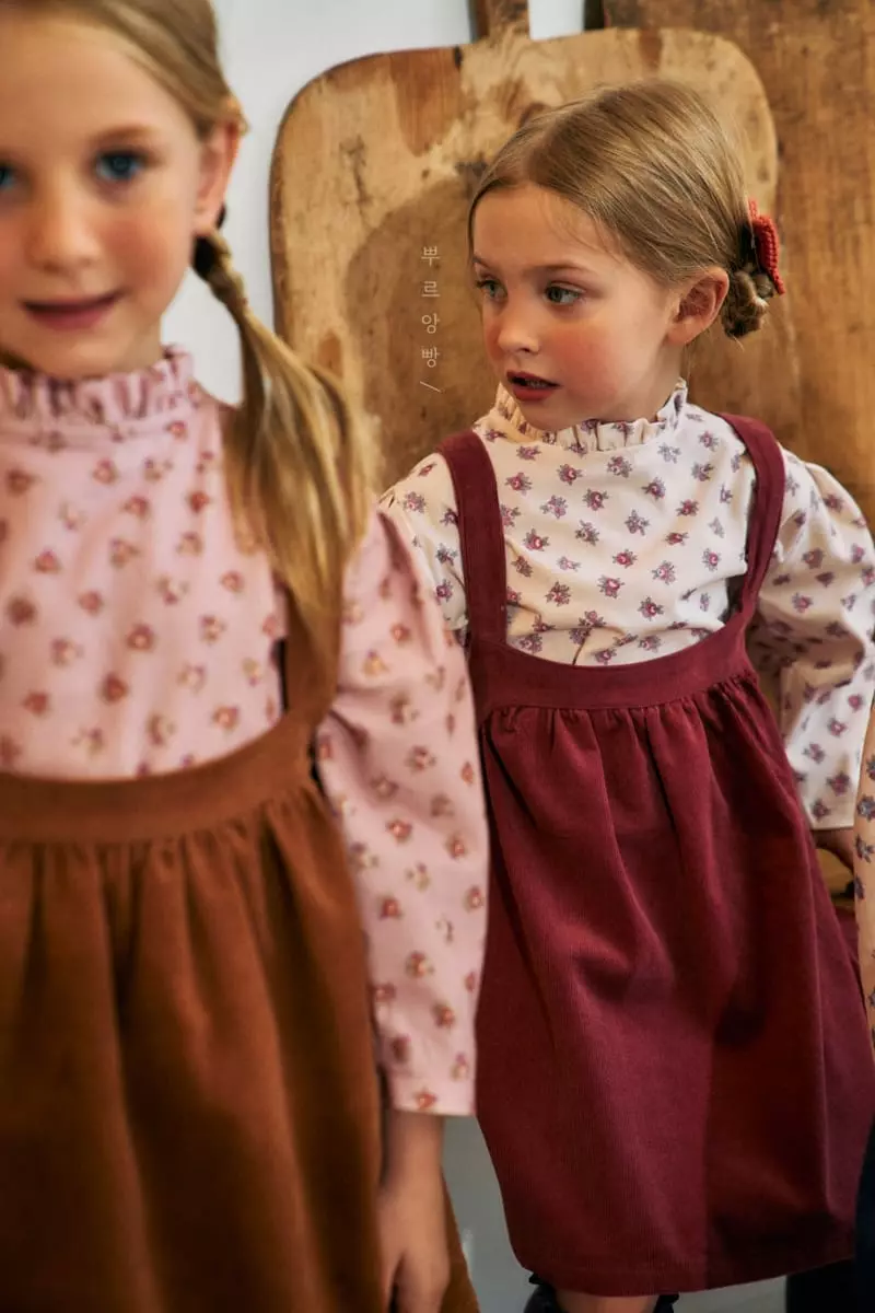 Pourenfant - Korean Children Fashion - #childofig - Berni Bouquet Blouse - 11