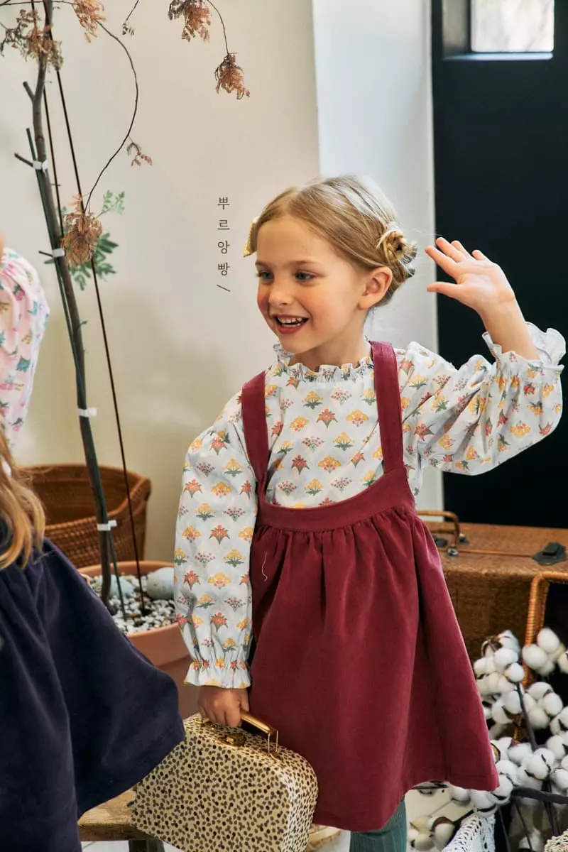 Pourenfant - Korean Children Fashion - #childrensboutique - Berci Frill Blouse - 7