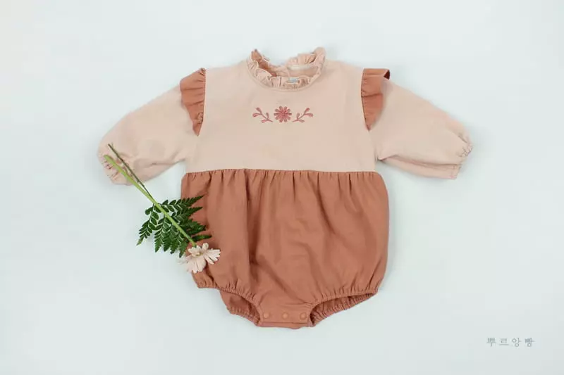 Pourenfant - Korean Children Fashion - #designkidswear - Bebe Rozalin Bodysuit - 6