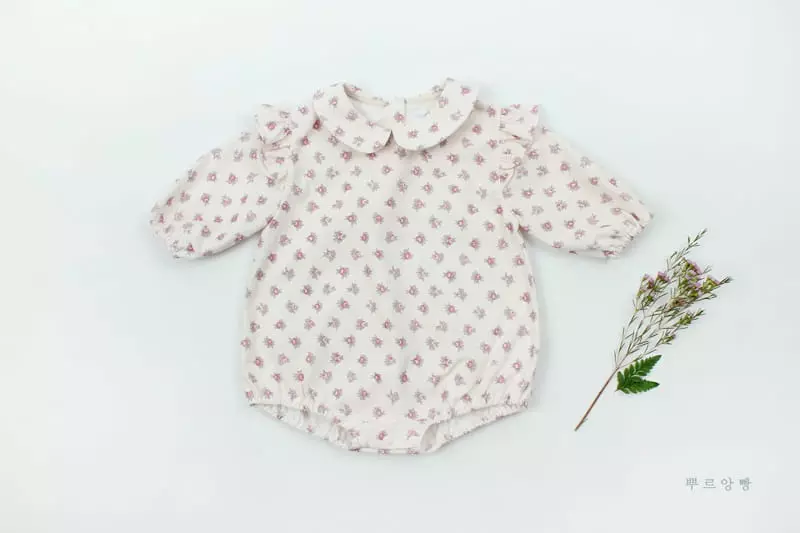 Pourenfant - Korean Children Fashion - #childrensboutique - Bebe Berni Buque Bodysuit - 4