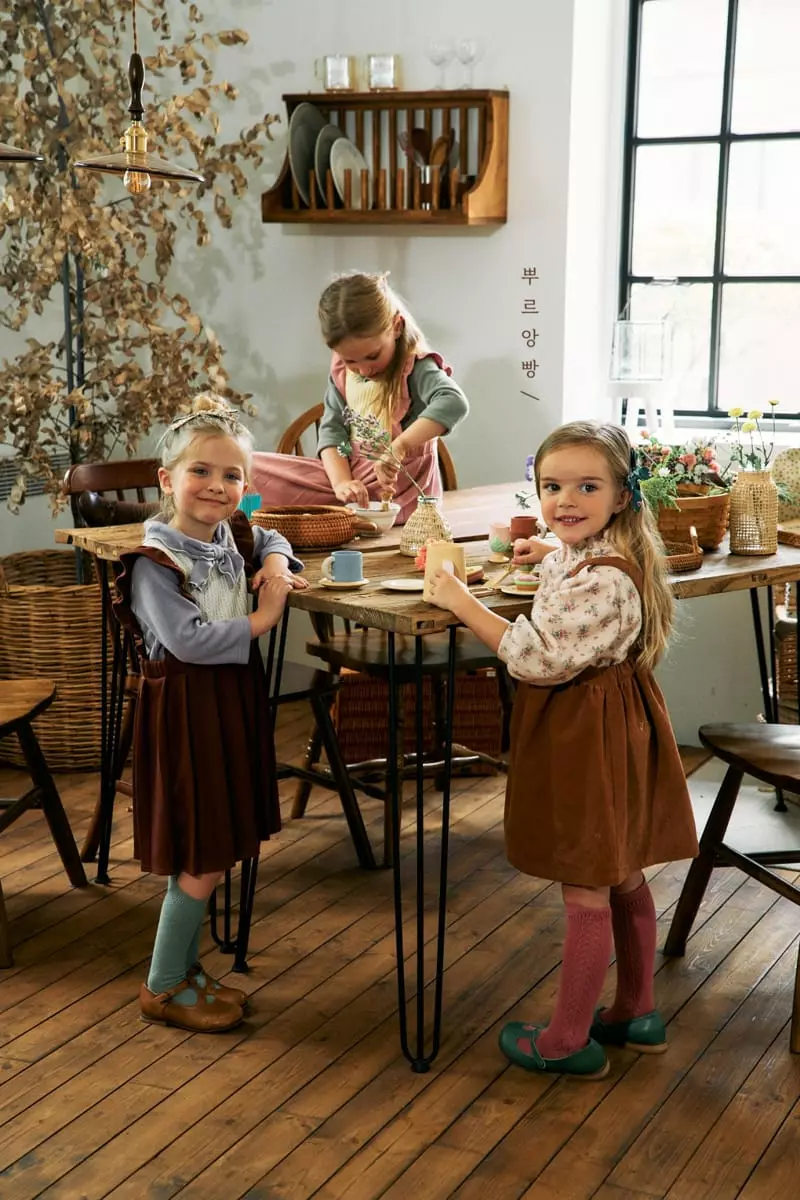Pourenfant - Korean Children Fashion - #designkidswear - Rozlin Knit Blouse - 3