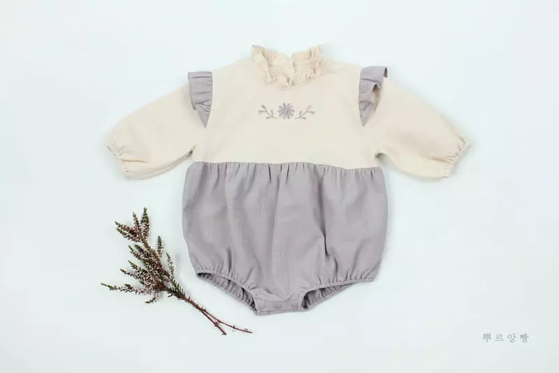 Pourenfant - Korean Children Fashion - #fashionkids - Bebe Rozalin Bodysuit - 8