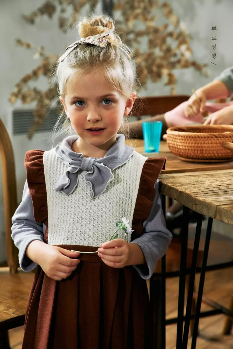 Pourenfant - Korean Children Fashion - #fashionkids - Sharon Knit One-piece