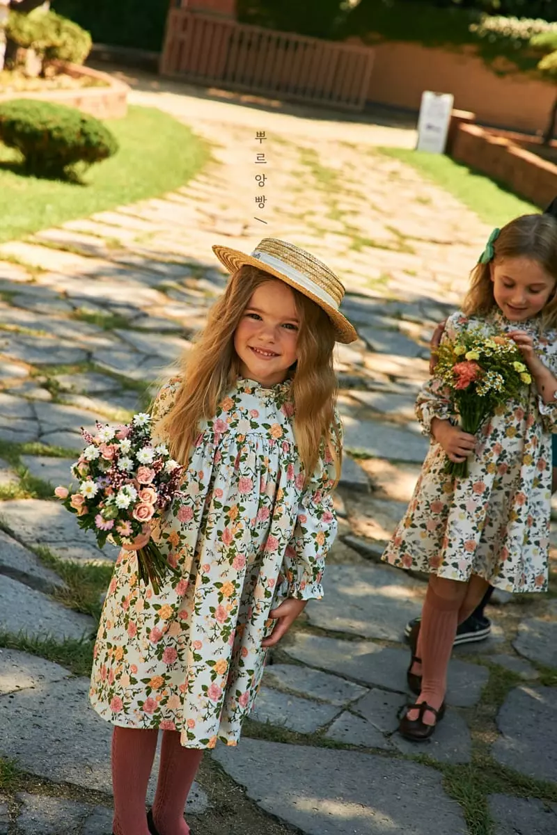 Pourenfant - Korean Children Fashion - #littlefashionista - Rozling One-piece - 8