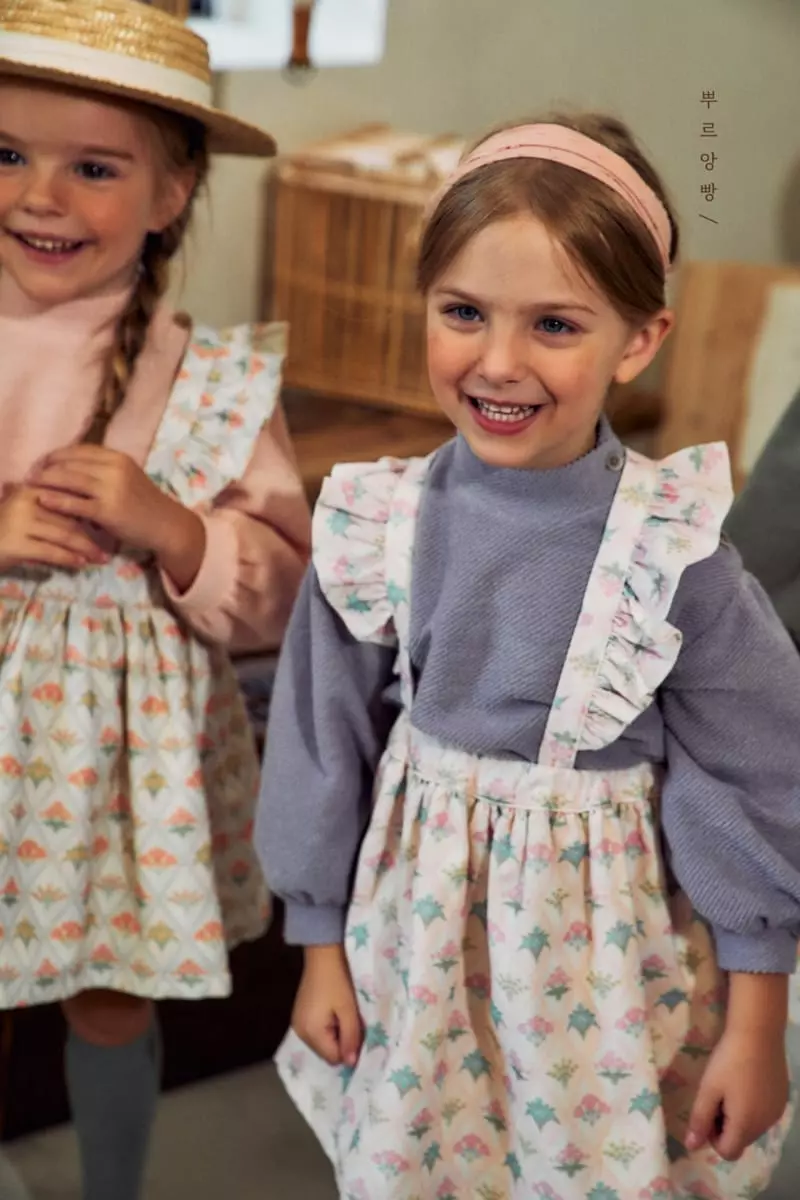 Pourenfant - Korean Children Fashion - #littlefashionista - Luna Knit Puff Tee - 11
