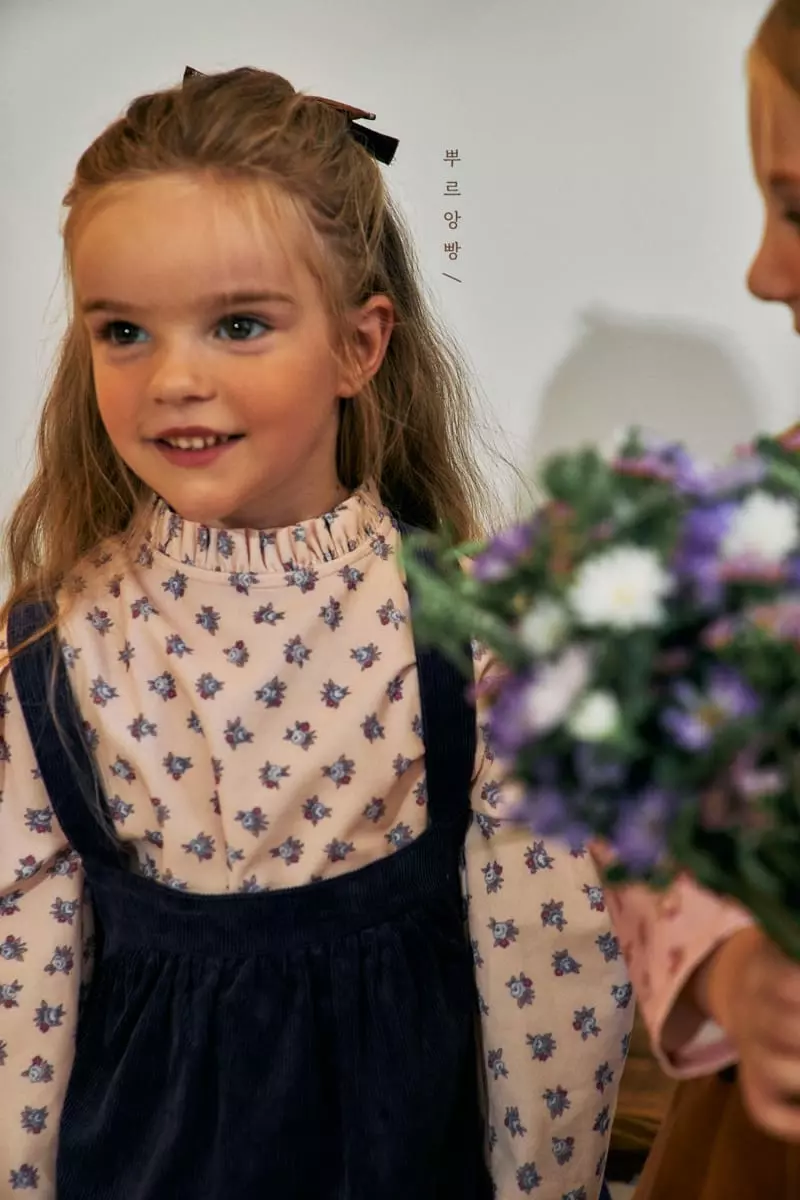 Pourenfant - Korean Children Fashion - #Kfashion4kids - Berni Bouquet Blouse - 4