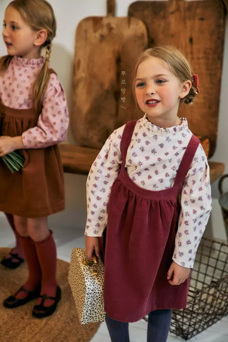 Pourenfant - Korean Children Fashion - #magicofchildhood - Berni Bouquet Blouse - 5