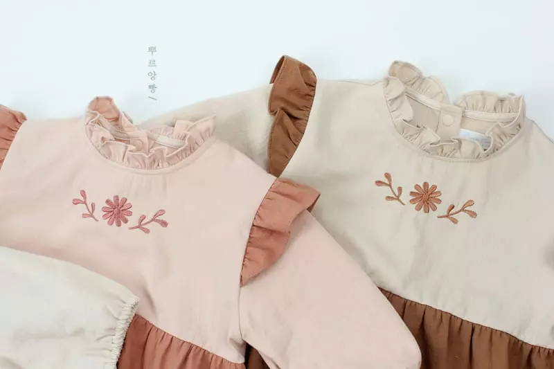 Pourenfant - Korean Children Fashion - #stylishchildhood - Bebe Rozalin Bodysuit - 3