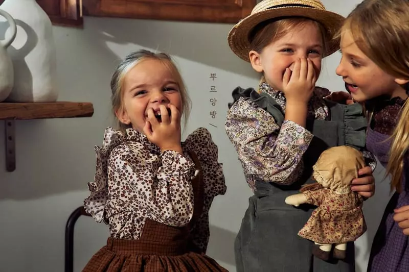 Pourenfant - Korean Children Fashion - #todddlerfashion - Odri Blosue - 9