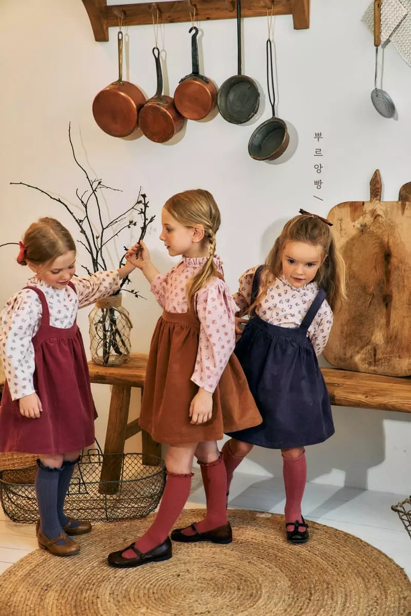 Pourenfant - Korean Children Fashion - #todddlerfashion - Berni Bouquet Blouse - 8