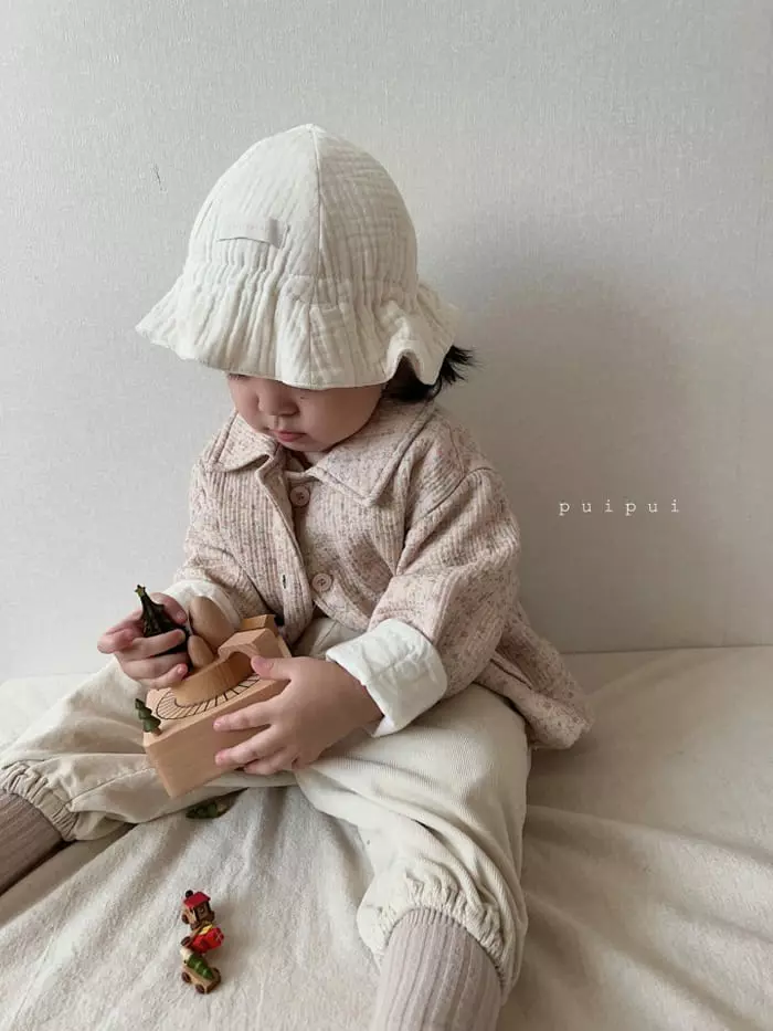 Puipui - Korean Baby Fashion - #babyboutique - Forming Collar Jacket - 11