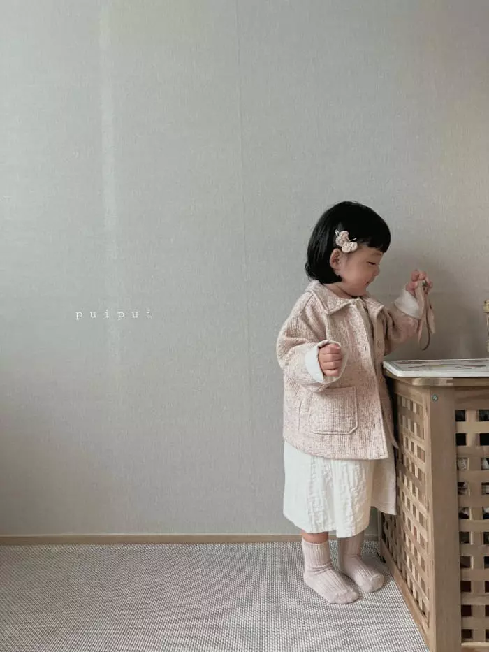 Puipui - Korean Baby Fashion - #babyboutiqueclothing - Forming Collar Jacket - 12