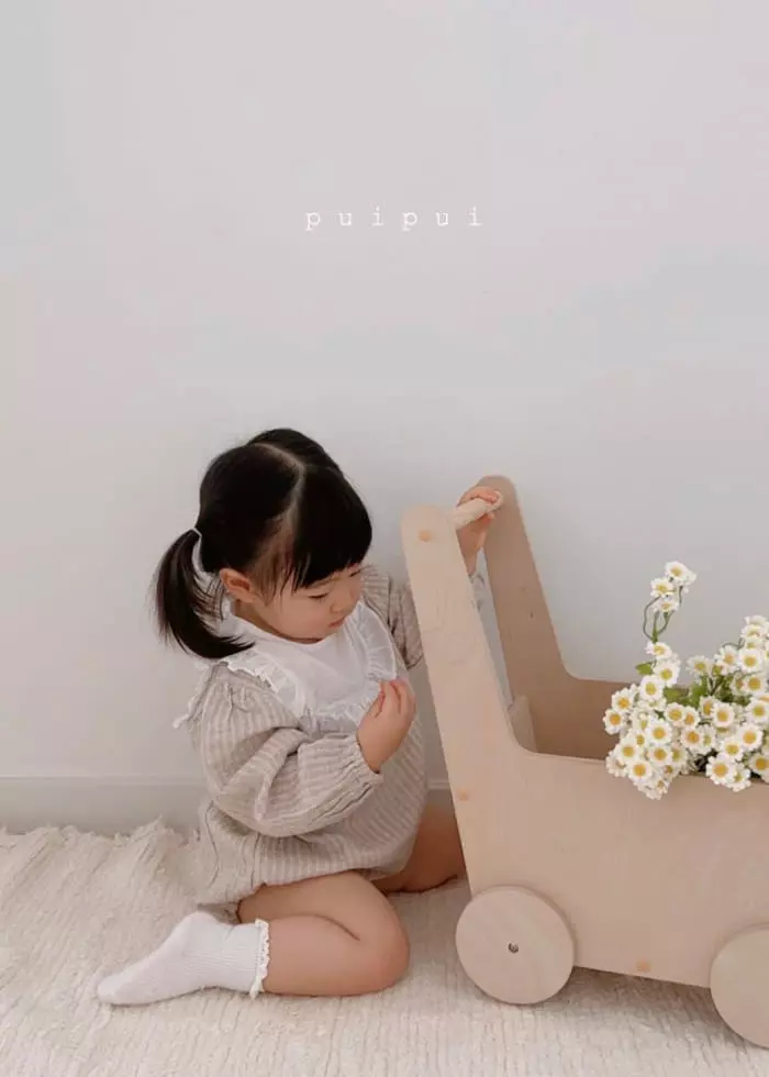 Puipui - Korean Baby Fashion - #babygirlfashion - Love Bodysuit - 2